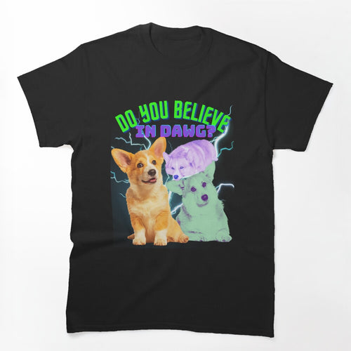 90 Bootleg Corgie Funny Retro Style Shirt
