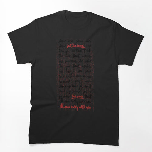 The Cure Just Like Heaven In Black Shirt