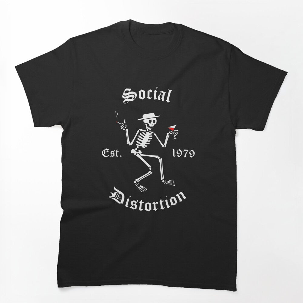 Vintage Social Arts Distortion Band Music 1979 Legends Shirt