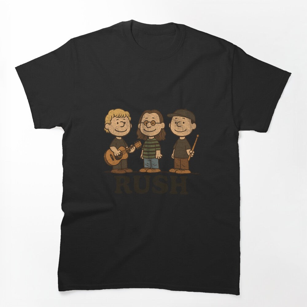 RUSH And Charlie Brown Inspired Shirt