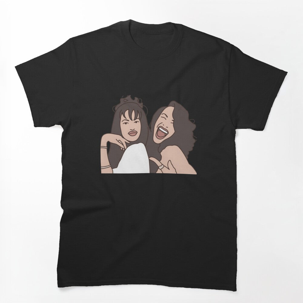Aaliyah Minimalist Illustration Shirt