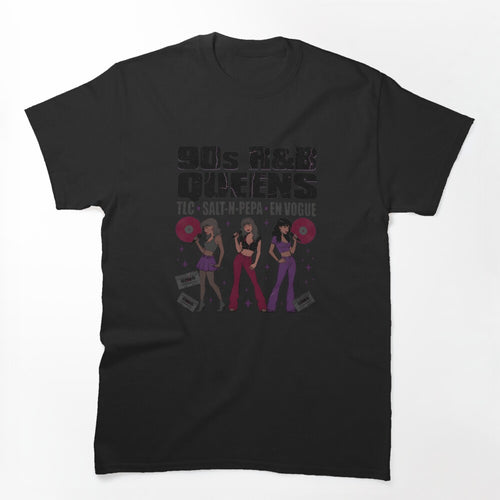 90s R&B Queens Graphic TLC Salt-N-Pepa En Vogue Music Fan Shirt