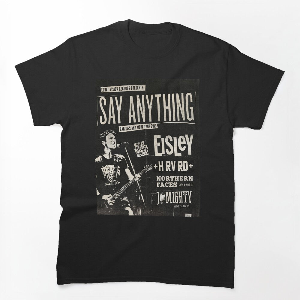 Say Anything Early Rarities Tour Shirt
