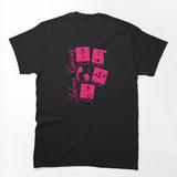 Pink Line Art Style Electropop Singer Shirt