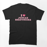 I Love Jonas Brothers Shirt