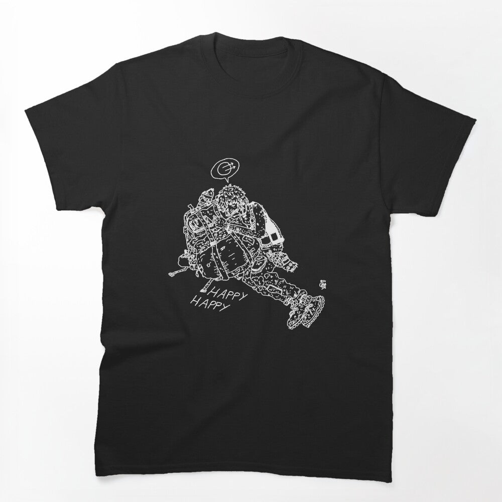 HappyHappy Self Titled White Shirt