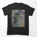 BrentF Original Mixed Media Painting Sketch Wall Art Canvas Singer Shirt