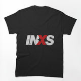 Inxs Logo Vintage Illustration Shirt
