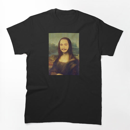 Post Malonalisa - Funny Mona Lisa Mash Up Shirt