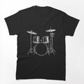 Drums Music Instrument Illustration Drums Shirt