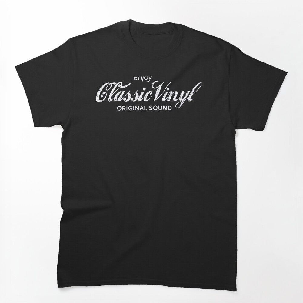 Enjoy Vinyl Original Sound Retro Audiophile Design Shirt