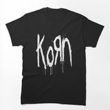 KoRns Dripping Grunge Nu Metal Rock Band Shirt