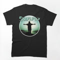Silhouette Standing By Sea Sunburst Shirt