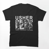 Usher Past Present Future Retro R&B Music Fan Shirt