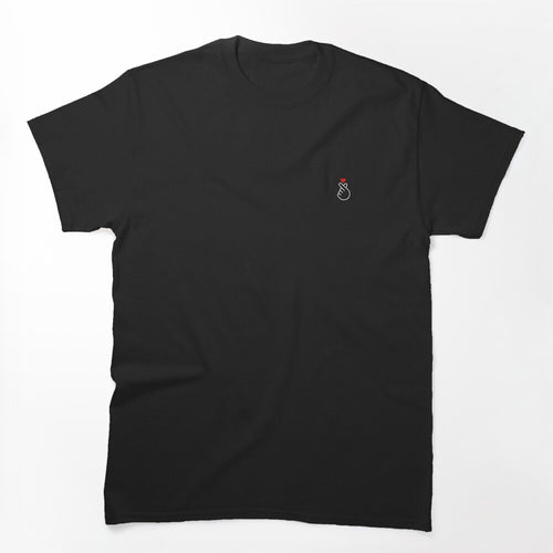 Cute KPOP Finger Heart Shirt