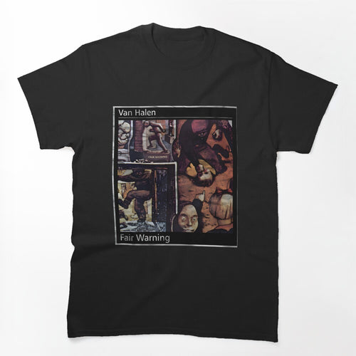 Album Van Halen - Fair Warning Shirt