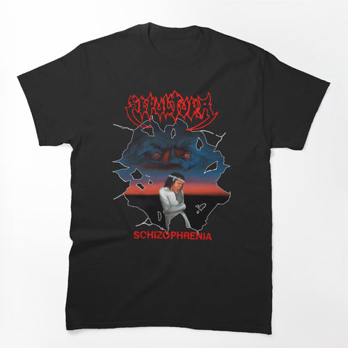 Sepultura Schizophrenia Thrash Metal Shirt