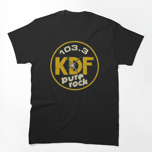 Vintage Distressed 103 3 KDF Nashville Pure Rock Shirt
