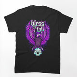 Purple Pink Gradient Wings Alternative Rock Shirt