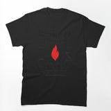 Heavy Metal Dark Gothic Flame Alternative Rock Shirt