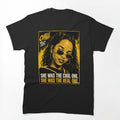 Rozonda Thomas TLC Chilli Bold Pop Art Electric Yellow Portrait Shirt