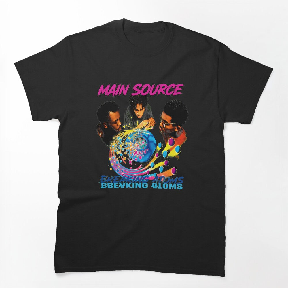 Main Source Breaking Atoms Retro Hip Hop Shirt