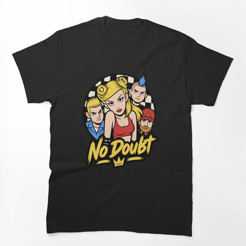 No Doubt Inspired Cartoon Graphic Design And Art Lovers Shirt
