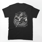 Freddie Jackson Film Reel Headphones Cinematic Collage Shirt