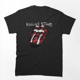 Distressed Red Tongue Shirt