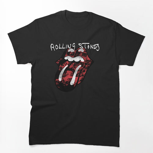 Distressed Red Tongue Shirt