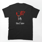 Red Silhouette Style Pop Rock Singer Shirt