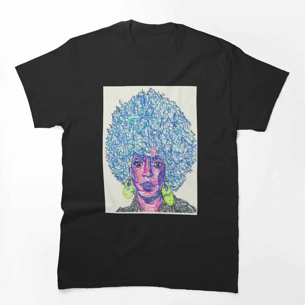 Light Blue Singer Lauryn Shirt