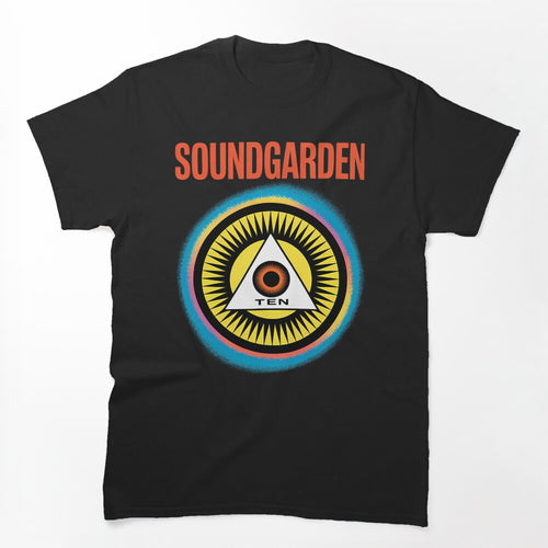 Triangle Eye Symbol Sunburst Circle Shirt