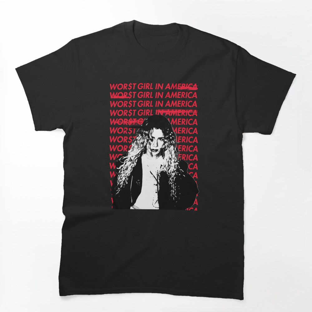 Wor T Girl In America Shirt