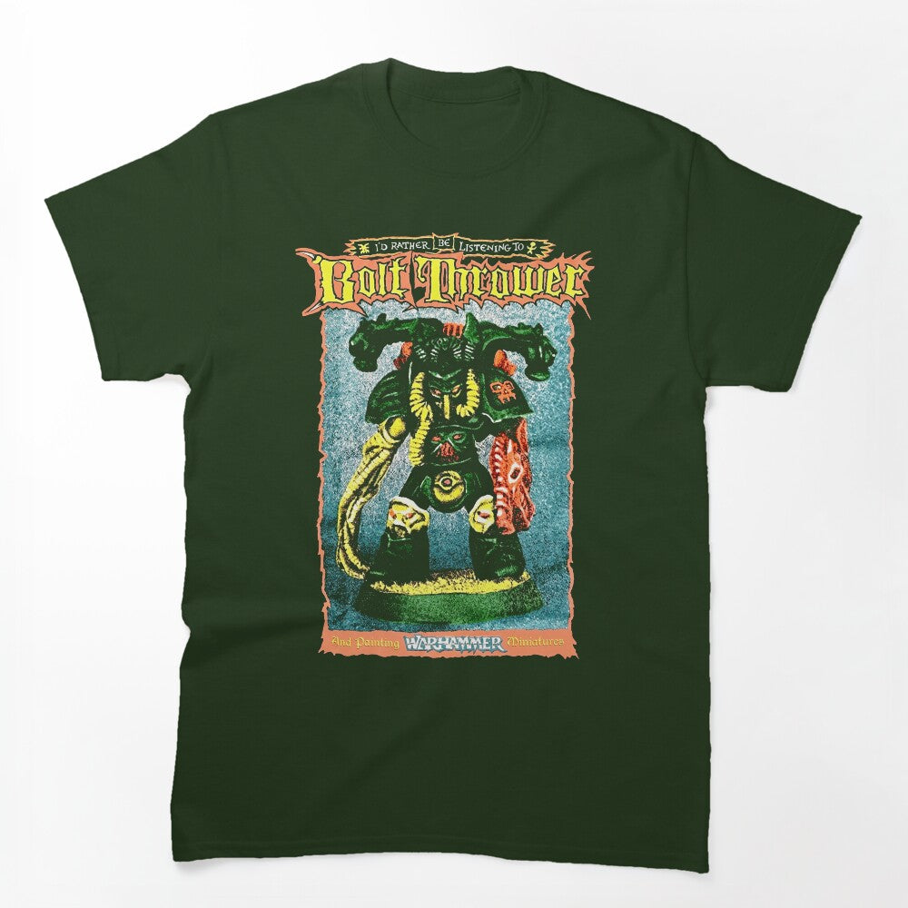 1986 British Death Metal Music Band Shirt