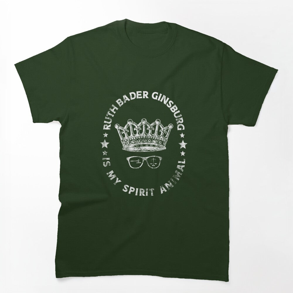 Ruth Bader Ginsburg Is My Spirit Animal Shirt