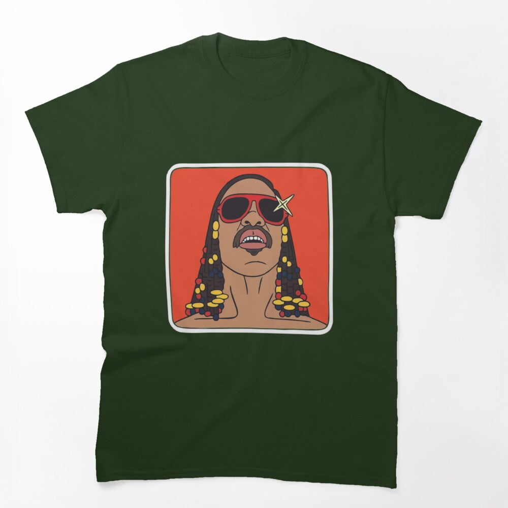 Stevie Wonder Retro Wonder Shirt