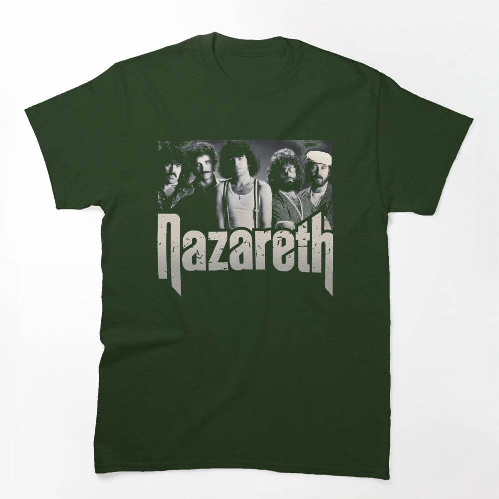 Nazareth's Band Rock Music Scot Land Hards Love Hearts Nazareth's Shirt