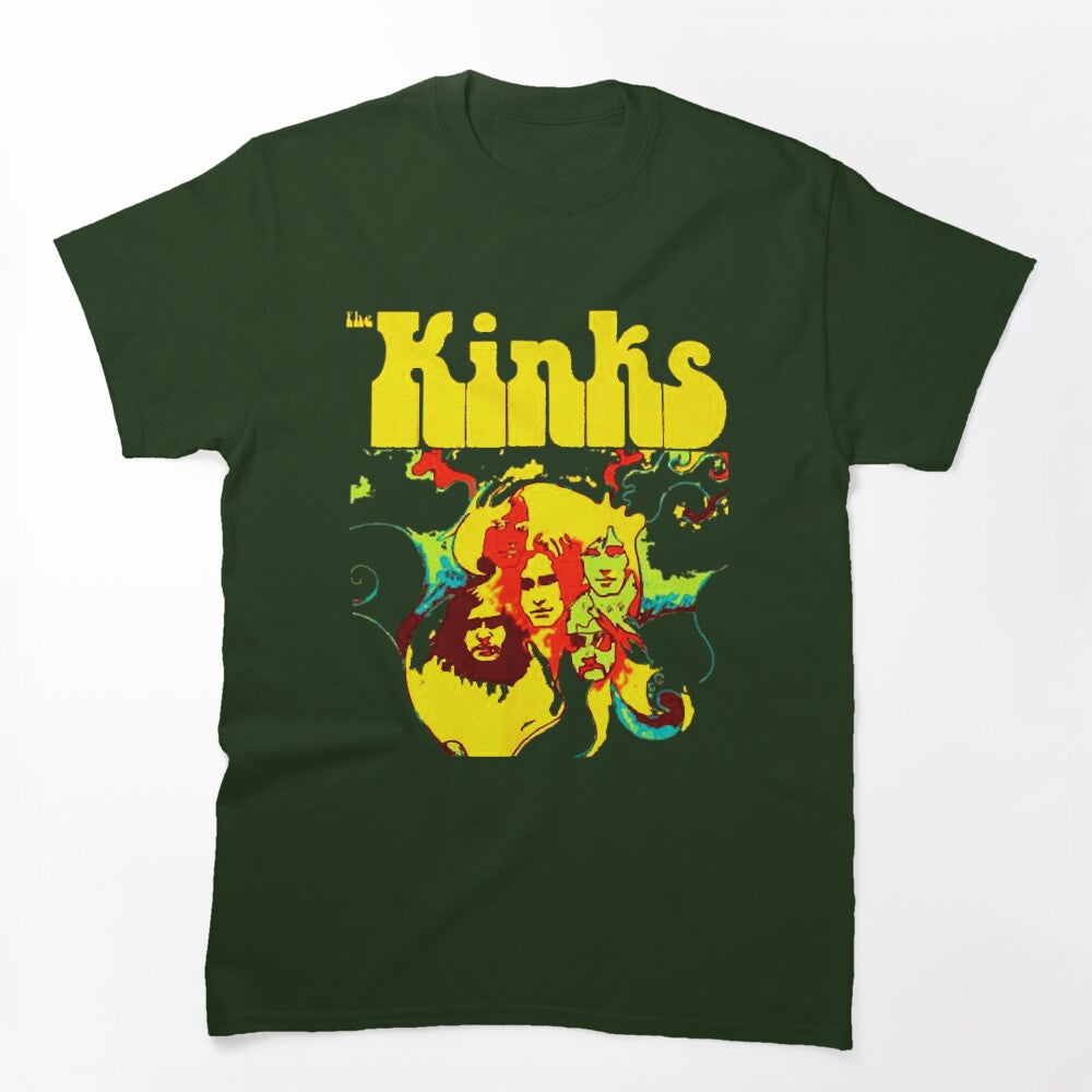 The Kinks Love Rock Band Art Shirt