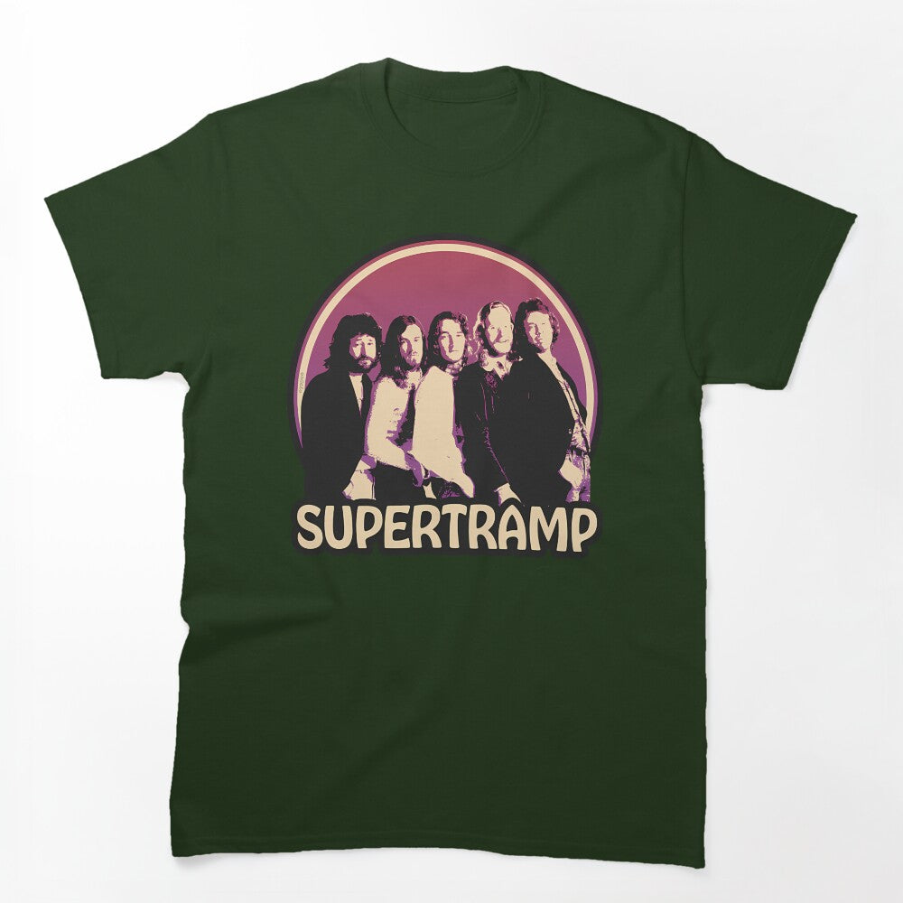 Supertramp 70S Rock Band Shirt