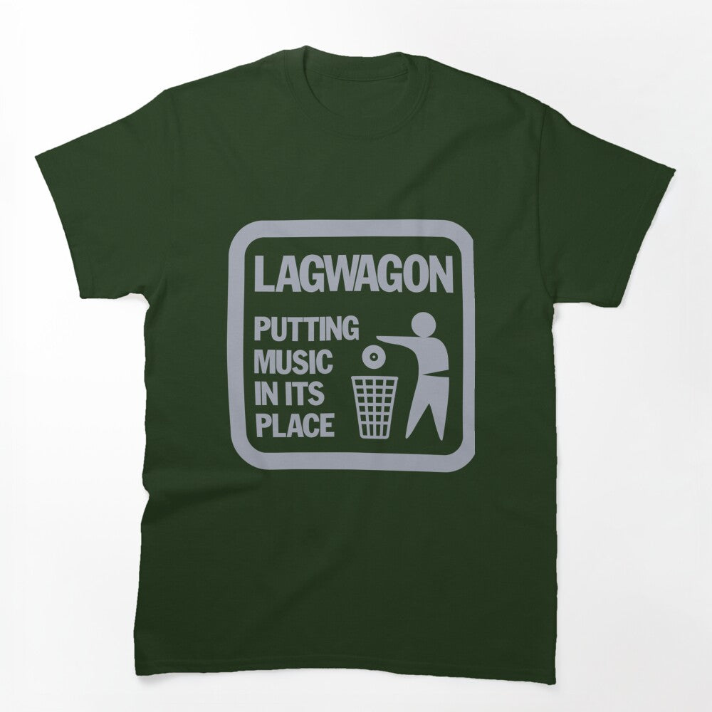 Lagwagon Punk Rock Band Design Shirt