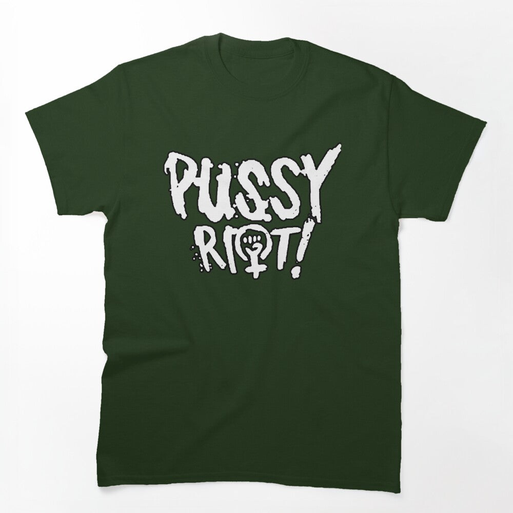 Special Present Pussy Provocative Riot Punk Rock Cool Gifts Shirt
