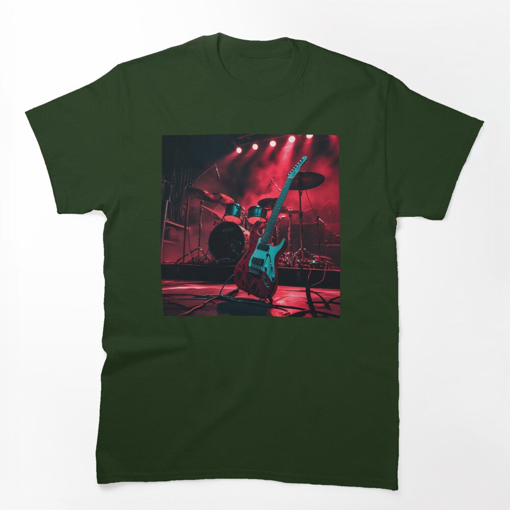 Smoky Groove Metal Atmosphere - Dark Stage Design Shirt