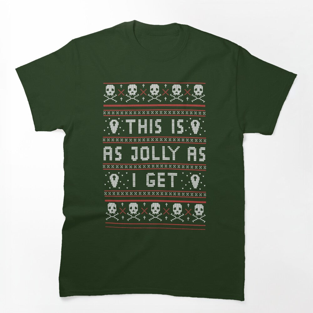 Emo Gothic Ugly Christmas Sweater Shirt