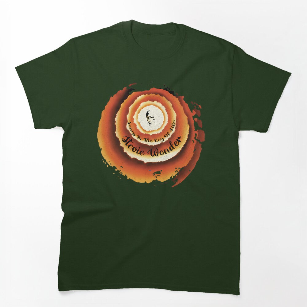 Stevie Wonder Retro Songs In The Key Of Life Vintage Shirt