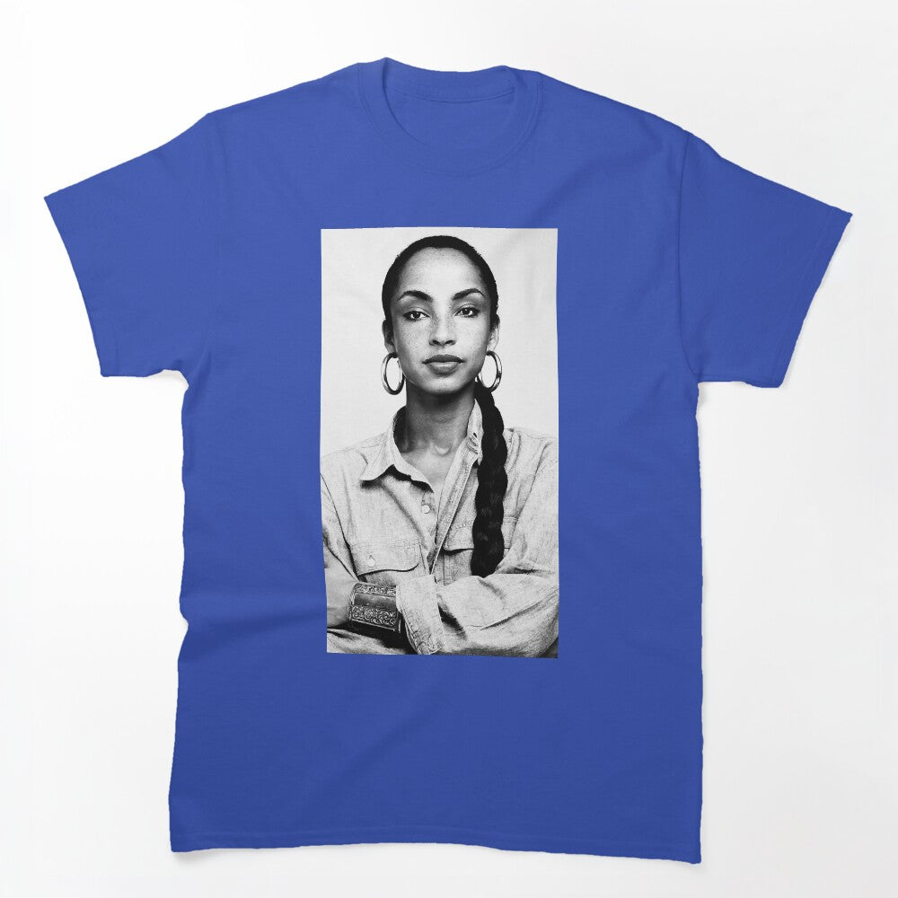 Sade Black And White Portrait Shirt