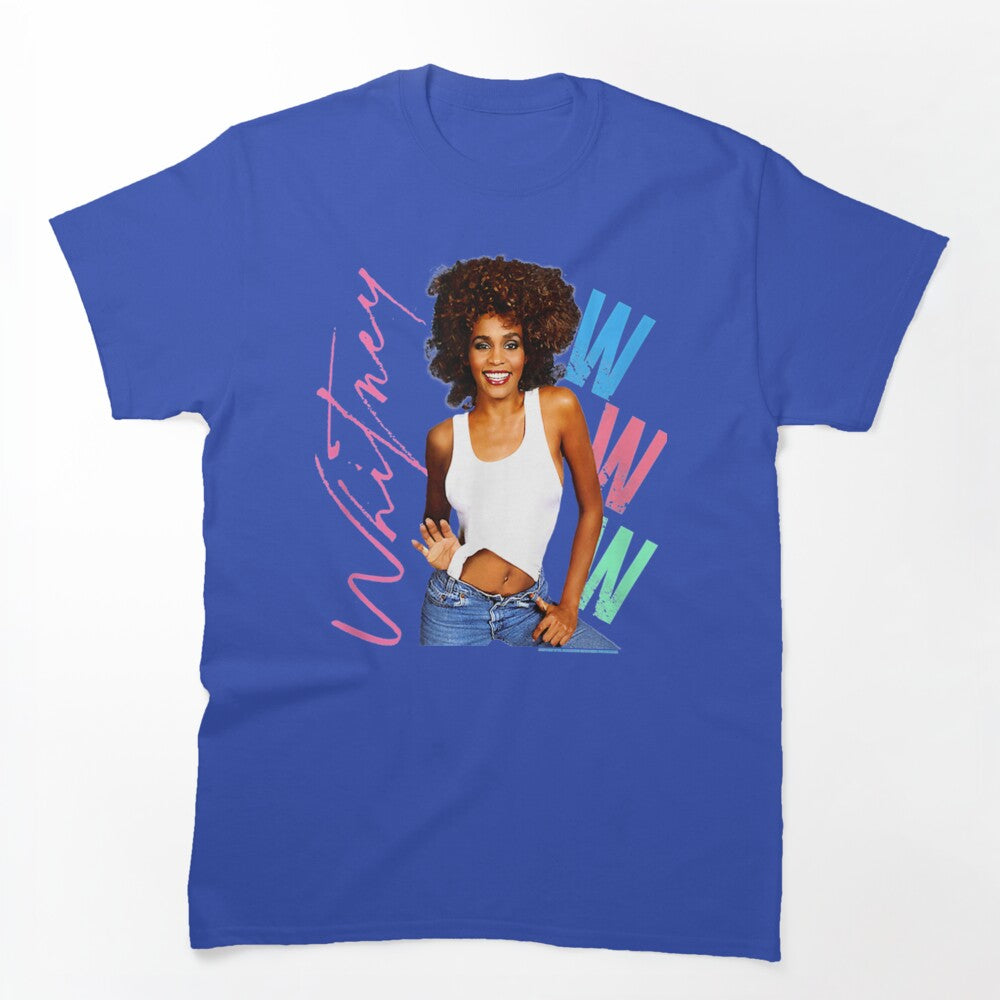 Vintage Whitney Houston Inspired Shirt
