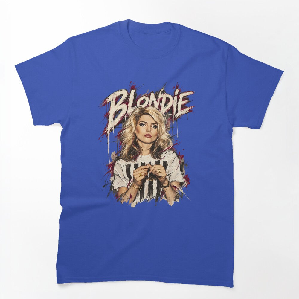 Blondie Debbie Harry Vintage New Wave Punk Rock Retro Style Shirt