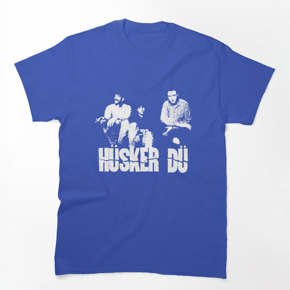 Husker Du - The White Stencil Shirt