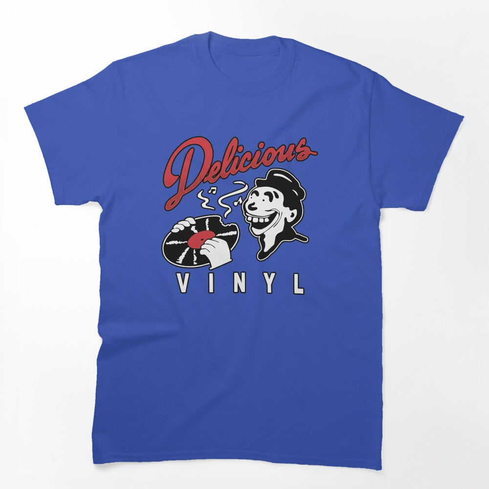 Retro Vinyl Record Illustration Shirt